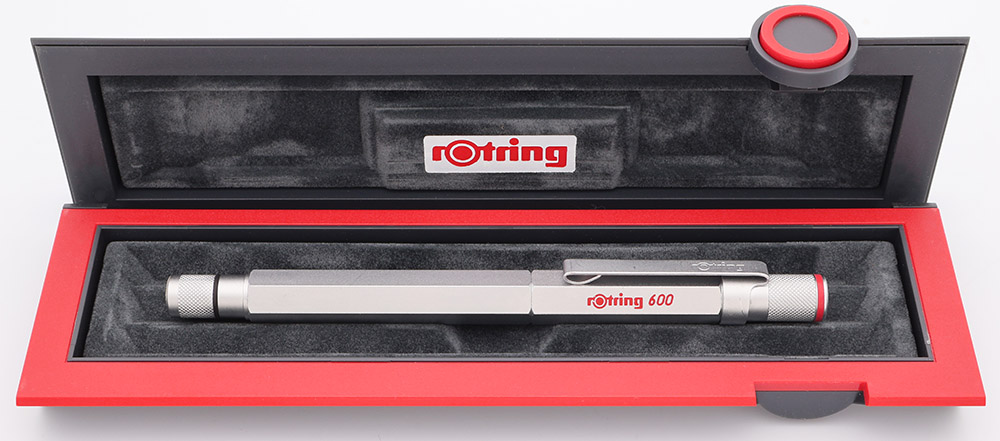 Rotring 600 Fountain Pen - 2nd Gen, Matte Silver, Extra-Fine Steel
